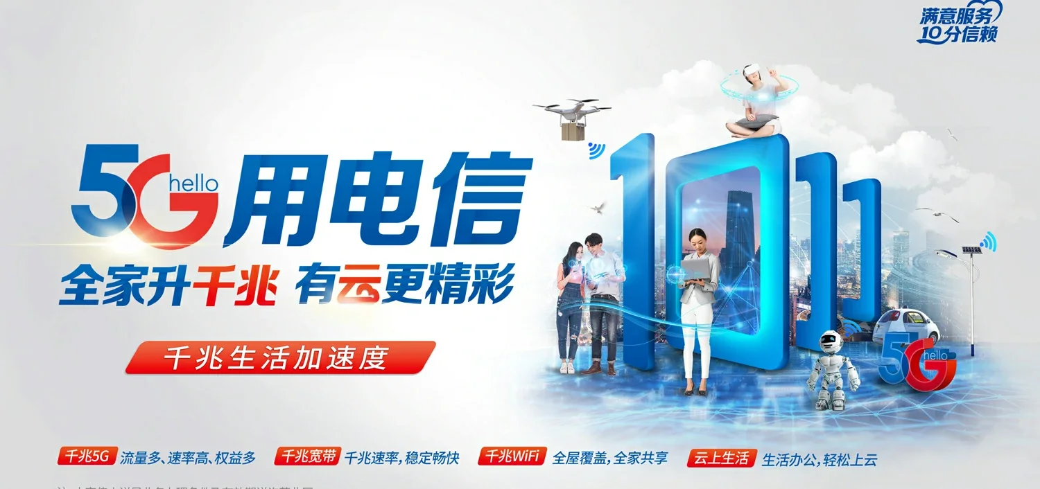 中国电信 牙叉电信宽带 宽带套餐